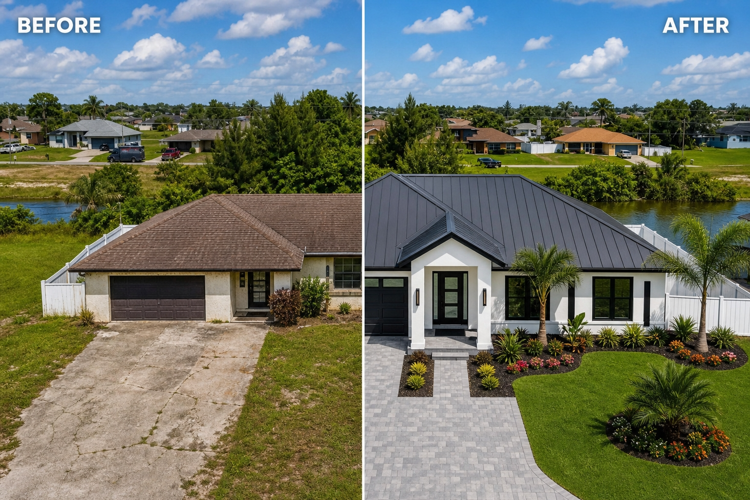 Front Exterior Bonita Springs, FL — NG Construction SWFL